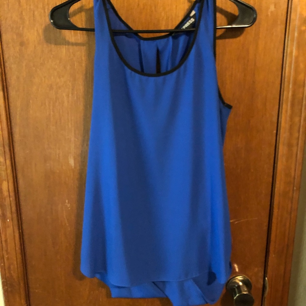 Express summer top blue 💙